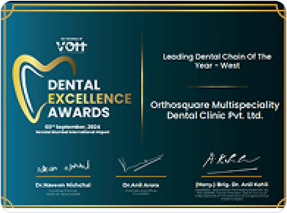 Dental Excellence Awards - Leading Dental Chain of the Year - West